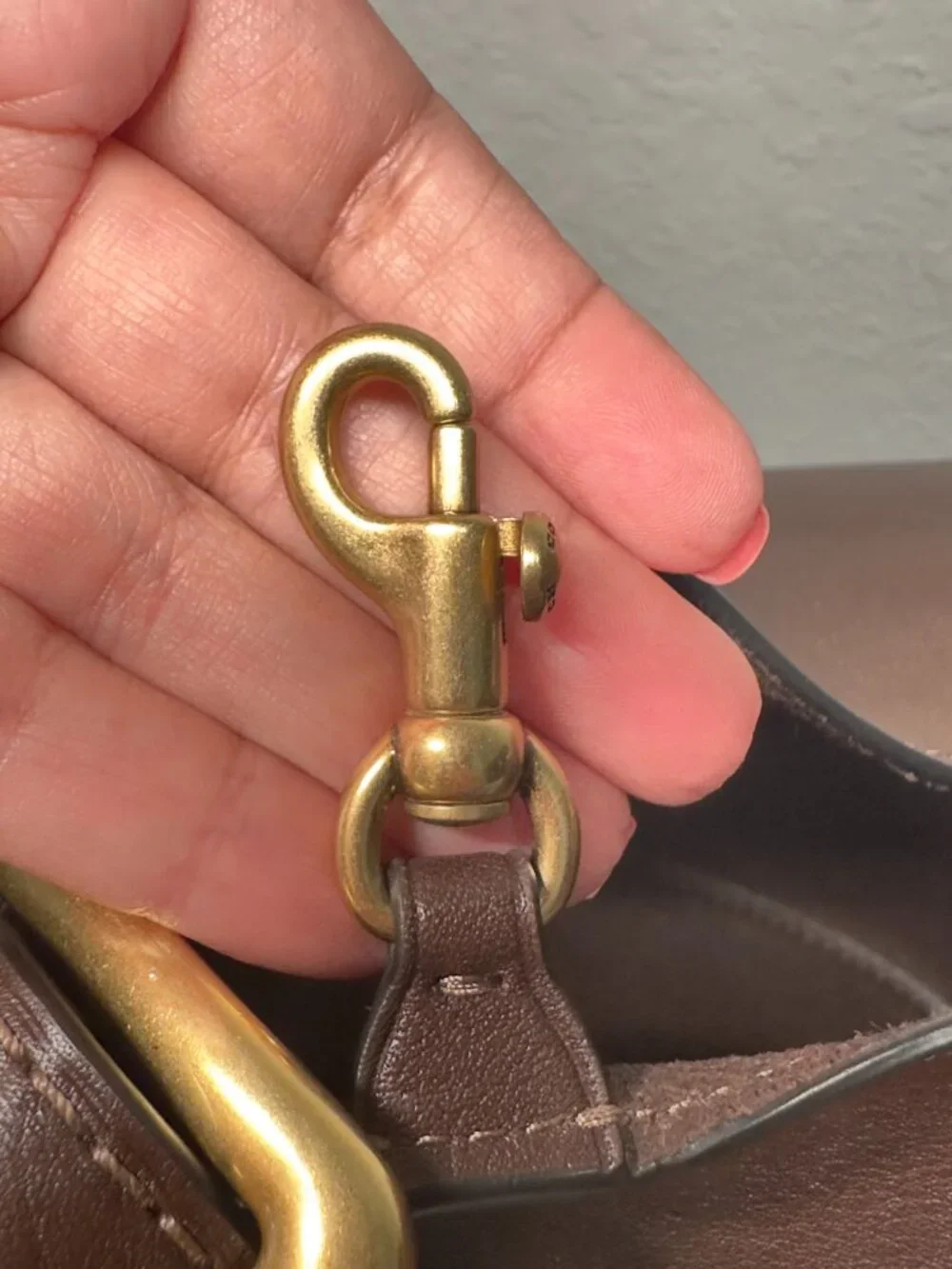 Coach Bleecker Bucket Bag in Maple Leather 2025